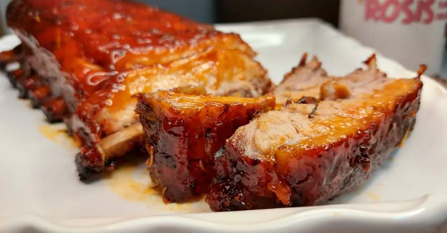 Barriga de Porco Assada ao Barbecue