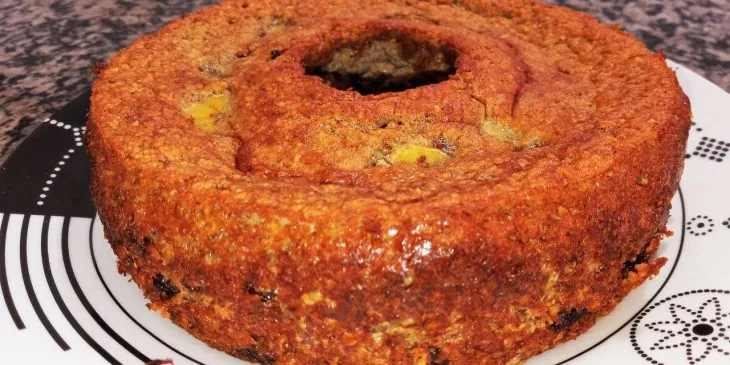 Bolo de Banana com 3 Ingredientes
