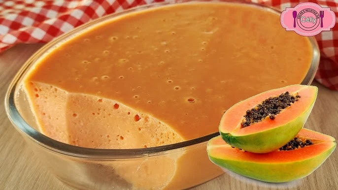 Mousse de Mamão Maduro