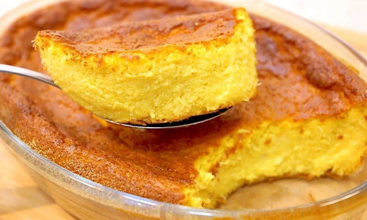 Pamonha de Forno na Travessa