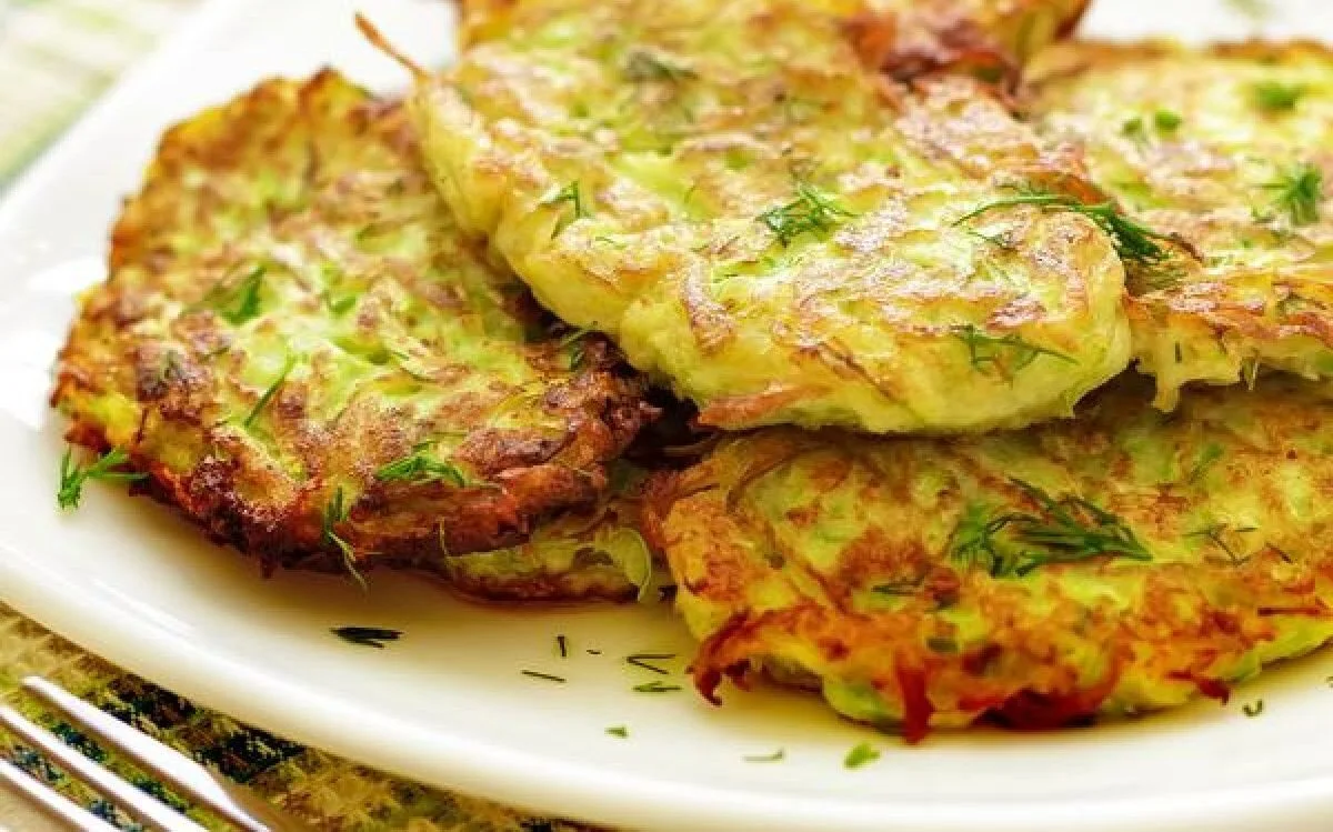 Panqueca de Abobrinha Ralada