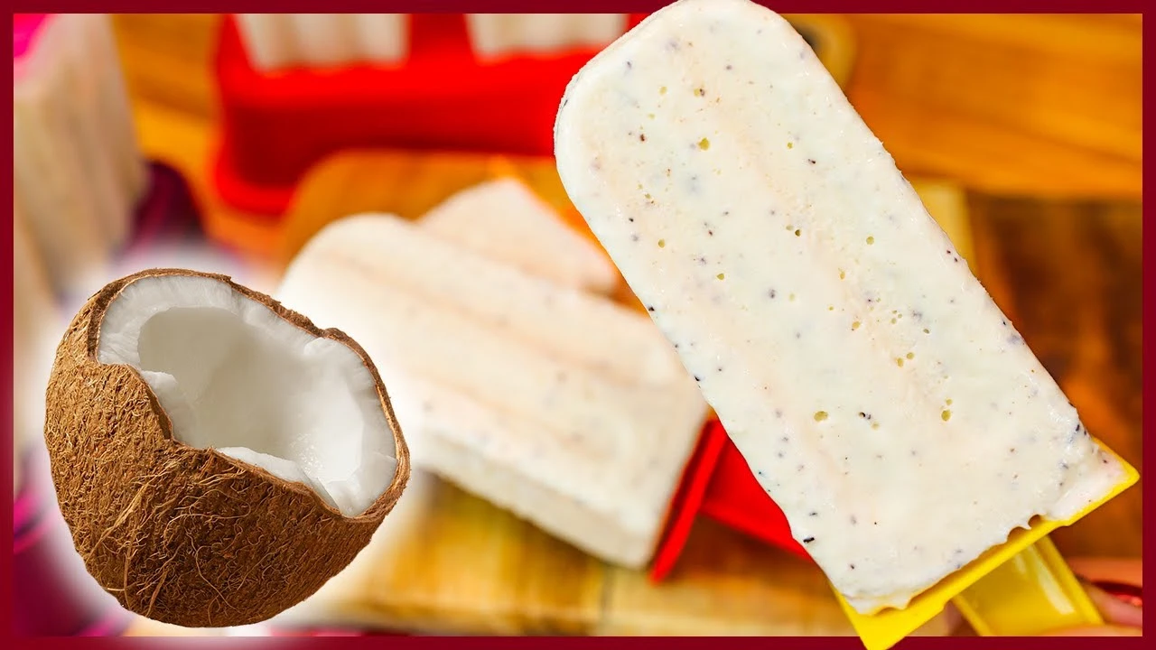 Picolé Cremoso de Coco