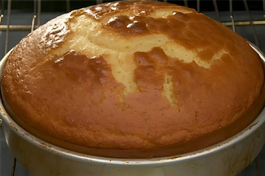 Bolo de Água Fofinho